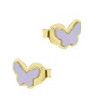 Little one Butterfly Shaped Silver Stud Earring STS-6418